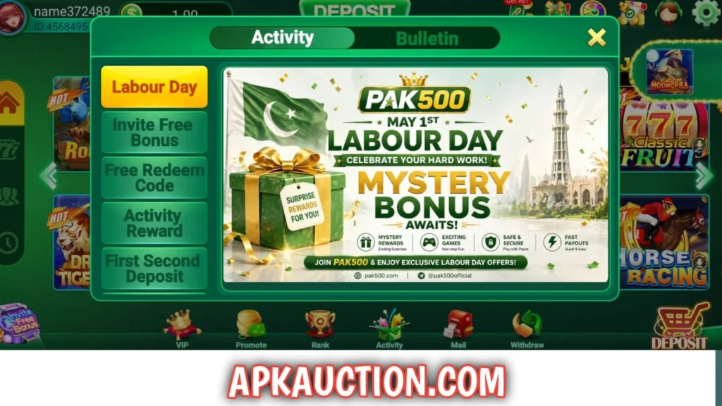 PAK500 Game