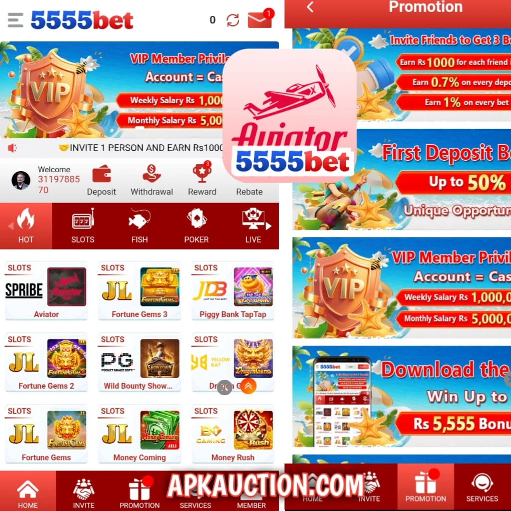 5555 Bet Game