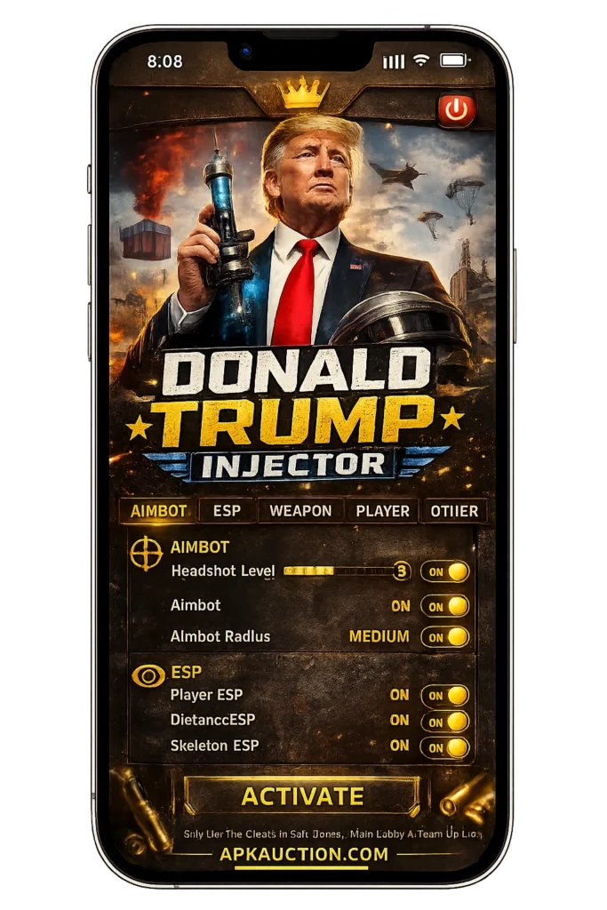 Donald Trump Injector